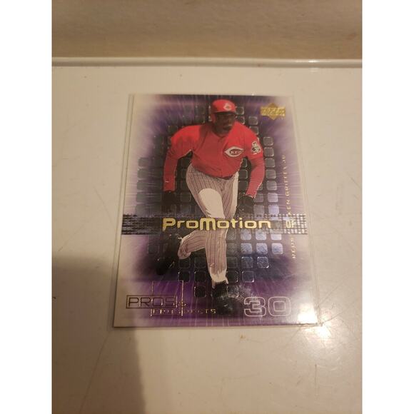 Ken Griffey, Jr. 2000 Upper Deck #P9 - Pros & Prospects ProMotion - Reds - Picture 1 of 6